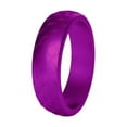 thumbnail image 3 of GKNET Couple Silicone Rings Scale Pattern Finger Ring Rubber Band Ring Sport 5.7mm NEW-pink-9, 3 of 9
