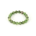 thumbnail image 2 of Natural Russian Jade 10mm Round Shape Smooth Cut Beads Stretchable Bracelet for Men & Women., 2 of 3