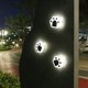 thumbnail image 4 of Luz LED solar para exteriores, impermeable, para césped, jardín, enchufe de tierra, luz enterrada, luz decorativa para paisaje, luces con forma de pata de oso, luz blanca, 4 of 5