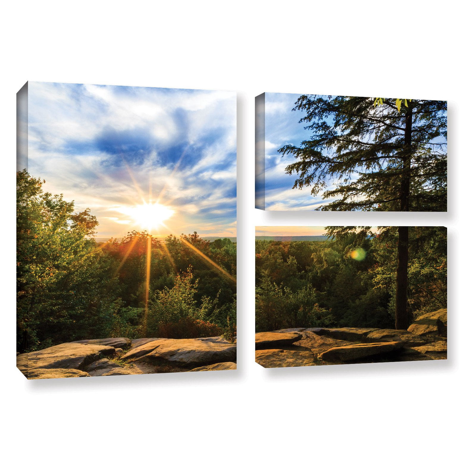 Cody York "Virginia Kendall 2" Floater-Framed Gallery-Wrapped Canvas