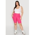 thumbnail image 2 of Womens Plus Size Spandex Biker Shorts, 2 of 6