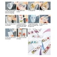 thumbnail image 4 of Bookmark  Resin Mold Set with Colourful Tassel Bookmark Silicone  Making Mould Rectangle Resin Casting Mould,Bookmark Mould for Jewelry Decoration Crafts DIY, 4 of 7