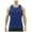 A40-Navy, variant on Men's Workout Quick Dry Soft Gym Bodybuilding Stringer Tank Tops(Black,S)