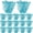 Blue, variant on Slccxzc 50pcs Butterfly Hollow Gift Boxes Candy Box with Ribbon Gifts Box for Guests Birthday Party Favors Decorations Supplies