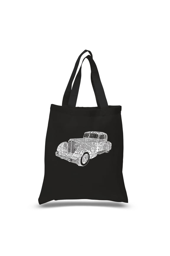 Small Word Art Tote Bag - Mobsters