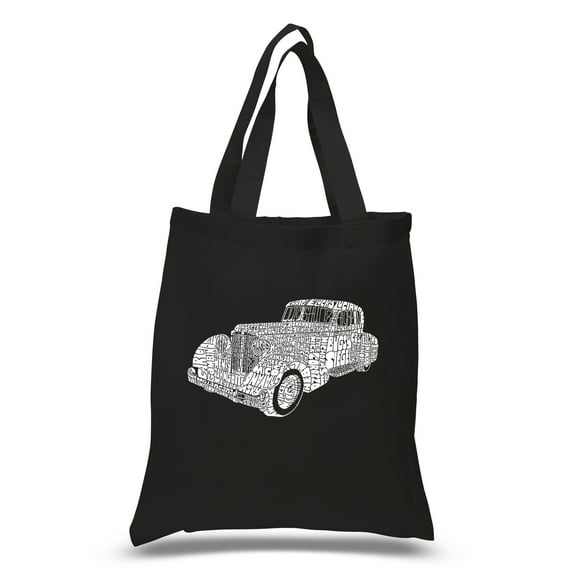 LA Pop Art Small Word Art Tote Bag - Mobsters