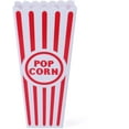 20 Pack Plastic OpenTop Popcorn Boxes Reusable Movie Theater Style