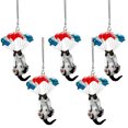 thumbnail image 1 of Cute Car Hanging Ornament with Colorful - Hanging Ornament Decors Hot, 1 of 9