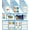 Multicolor, variant on Traceease Educational Poster For Elementary School, Pack Of 25 Large 11 x 17 Inches Laminated Kids Learning Posters USA & World Maps-Solar System- Periodic Table- Math & more - Great for Classroom-BV