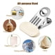 thumbnail image 2 of Paquete de 12 Clips para Bolsas de Chips para Almacenamiento de Alimentos, Clips para Alimentos, Pan, Clips para Chips de Acero Inoxidable, Clips para Cocina y Oficina, 2 of 5