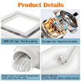 thumbnail image 2 of Extractor de baño JOANAJO con soporte de techo con luz LED de 120 m³/h, 2 of 7