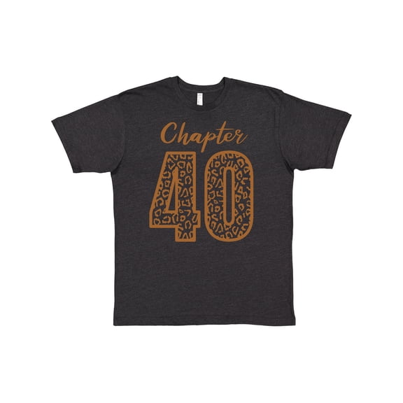 Inktastic Chapter 40 Fortieth Birthday Leopard Print T-Shirt
