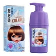 thumbnail image 1 of 330ml Mousse Bubble Hair Dye Plant Champú de Color de cabello de burbujas de larga duración para mujeres y hombres Color de té de leche, 1 of 5