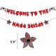 thumbnail image 2 of Strangers Halloween Party Banner Strangers Movie Theme Party Banner Glitter Welcome To The Upside Down Banner For Strangers Party Decoration, 2 of 4