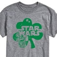 thumbnail image 3 of Star Wars - St. Patrick's Day Clover - Men's Short Sleeve Graphic T-Shirt, 3 of 5