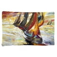 thumbnail image 1 of Carolines Treasures JMK1062PILLOWCASE Red Sails Sailboat Fabric Standard Pillowcase, 1 of 2