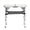 White Pebble | 2ft, variant on IVV White Foldable Camping Table, Lightweight Aluminum Alloy Picnic Table with Storage Mesh, for Indoor Outdoor Beach Patio BBQ, 23.83"L x 15.83"W x 23.63"H