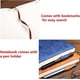 thumbnail image 4 of A5 Ruled Notebook Journal - Hardcover Executive Notebooks with Premium Thick Paper, College Lined Journal, 8.3"5.7",360 Page,Note Taking (Light Blue), 4 of 4
