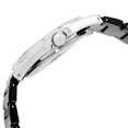 thumbnail image 2 of Anne Klein Women's 10-9683BMBK Silver Tone Swarovski Crystals Black Ceramic Watch, 2 of 3