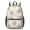 Pioneer Flower Floral Print Pattern-2, variant on Pioneer Flower Floral Print Pattern 17" School Backpacks for Teens,Waterproof Oxford Fabric,S-Shape Padded Straps for School,Travel,Hiking,Camping