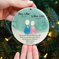 thumbnail image 5 of Sea Glass Memorial Ornament – Loss of Parent Remembrance Ornament, Christmas in Heaven Tribute for Dad & Mom, Healing Gift for Grieving Parents 2025, 5 of 5