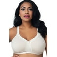 thumbnail image 2 of Curvy Couture Women's Plus Size Cotton Luxe Wireless Bra, 2 of 13