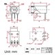 thumbnail image 4 of Conector de enchufe de alimentación DC-003A 3.5mmx1.3mm 3Pin hembra 10pcs, 4 of 4