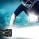 thumbnail image 1 of Linterna subacuática aleación de aluminio rápida disipación de calor linterna portátil 110 m de profundidad de buceo diseño desmontable para exploración submarina ANGGREK Otros, 1 of 8