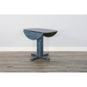 Sunny Designs Ocean Blue Drop Leaf Table