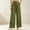 Green, variant on Women Tie Waist Pleated Wide Leg Trousers Sevevn High Waist Flowy Loose Fit Dress Pants With Side Pockets, Varied Solid Color Options For Office Work Dating Vacation And Everyday Casual Dressing