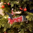 thumbnail image 1 of Hot6sl Liquidación de Ahorros de Verano Adorno para Árbol de Navidad con Forma de Perro, Bonito Colgante Navideño para Árbol de Navidad, Decoración para Coche, 1 of 2