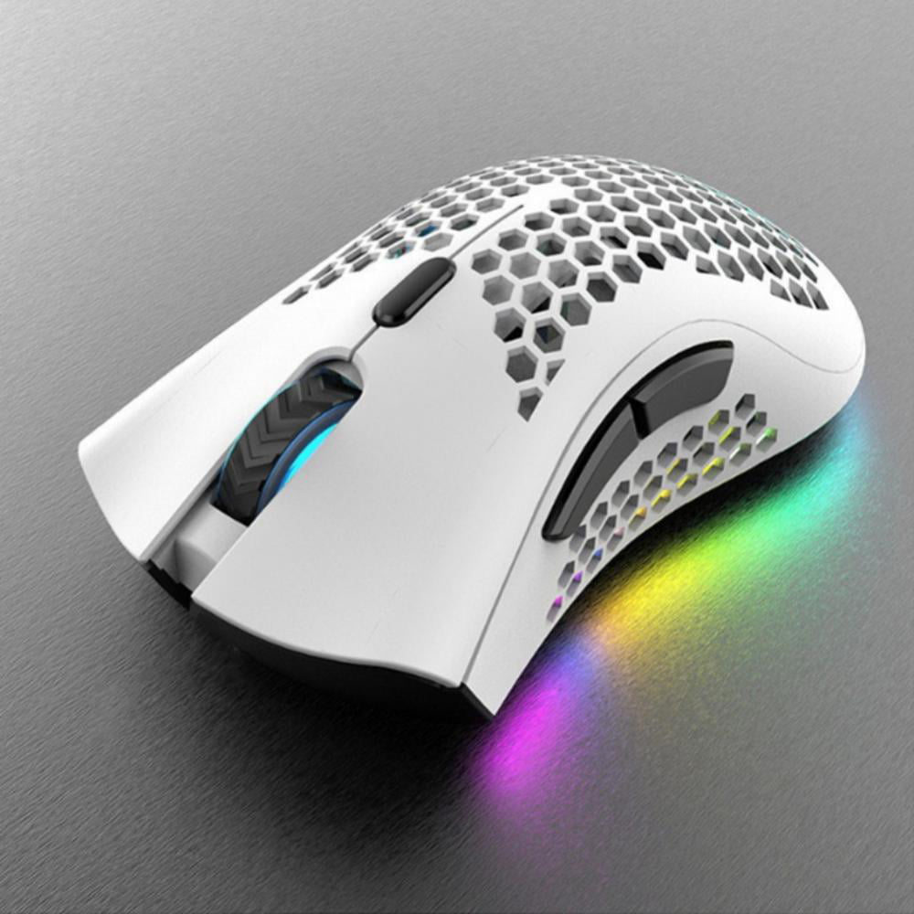 Wireless Gaming Mouse for Laptop, Rechargeable USB 2.4G PC Gaming 