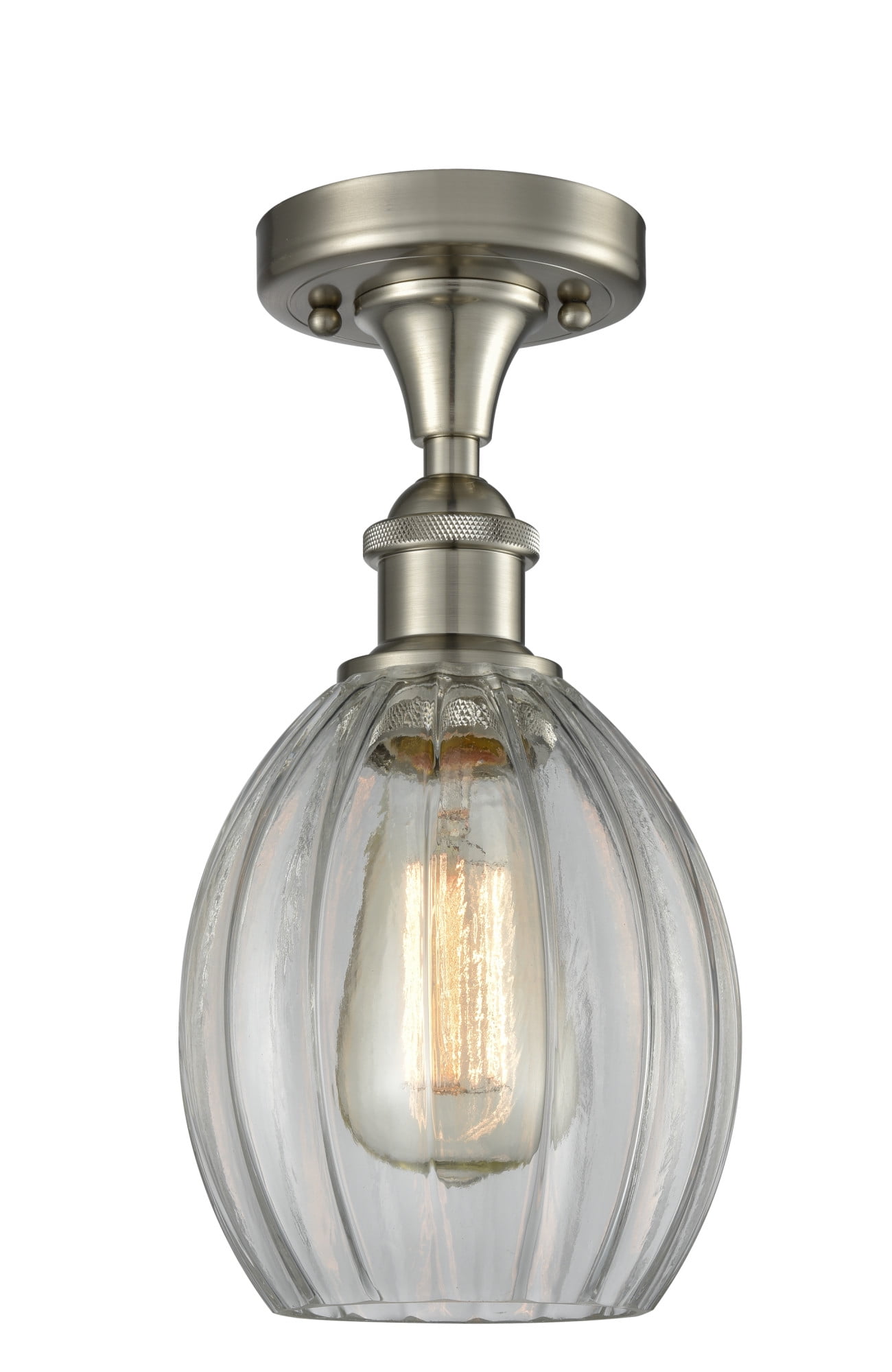 Innovations Lighting 5161C Eaton Eaton 1 Light 6" Wide SemiFlush