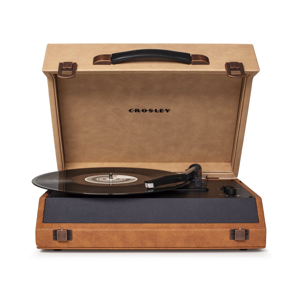 Crosley Momento Bluetooth Portable Suitcase Record Player with 3speed