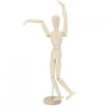 thumbnail image 2 of YLSHRF Exquisite And Practical Strong Durability Wooden Sketch Model, Durable Wooden Structure ,Artist Sketch Model, For School Home, 2 of 8