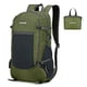 thumbnail image 1 of Bolsa de dos hombros Mochila de viaje moldura moldurable liviano resistente al agua Embalaje para hombres y mujeres que acampan en bicicleta, 1 of 8