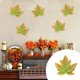 thumbnail image 5 of onlyliua Descuentos de Temporada Hojas de Arce Simuladas para Decoración de Aulas de Otoño, Hojas de Arce para Decoración de Fiestas Navideñas, 50 Hojas de Arce, 5 of 6