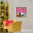 thumbnail image 3 of Stupell Industries Modern Pink Sunkissed Suburbia Black Framed Giclee Art, 24 x 24, by Jan Weiss, 3 of 8