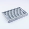 thumbnail image 1 of Caja de exhiión de la joyería del tercio del anillo, organizador de la caja de la bandeja de la caja de alenamiento de la exhiión de la joyería del anillo Reemplazo para los pendientes EOTVIA No, 1 of 6