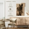 thumbnail image 5 of Elephant Stock Freedom Horse Wall Art - Vertical Canvas Wall Art - Hallway Wall Decor - Animal Canvas - Beige And Brown Decor By Lisa Dearing - 8" x 12", 5 of 8
