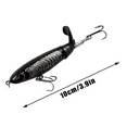 thumbnail image 2 of Fishing Supplies Topwater Stosh Set Whopper Plopper Floating Rotating Tail Hard Stosh Hook for Freshwater and Saltwater Adventures, 2 of 7