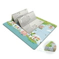 thumbnail image 1 of Baby Double-Side Folding Non-Toxic Non-Slip Reversible Waterproof XPE Playmat with Carrying Bag - D14, 1 of 8