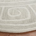 thumbnail image 3 of SAFAVIEH Novelty Mervyn Geometric Area Rug, Beige/Ivory, 5' x 8' Oval, 3 of 7