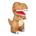 thumbnail image 3 of Dinosaurio inflable de juguete con control remoto, rotación de 360 degree, reproducción de música, inflado y desinflado automático para niños mayores de 3 Marrón, 3 of 8