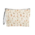 thumbnail image 2 of Easter Bunny Makeup Bag Multi-functional Double-sided Printed Storage Bag Home Zipper Toiletry Bag Coin Purse Suitable For Easter Gifts, 2 of 6