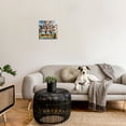 thumbnail image 3 of Stupell Industries Amusement Park Dogs Animals Painting Wrapped Canvas Canvas Art Print Wall Art, 17 x 17, 3 of 8