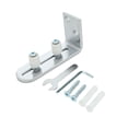 thumbnail image 1 of 2X Floor Guide for Bottom Of Sliding Barn Doors Adjustable Wall Mount Stay Roller Guide Ball Bearings, 1 of 7
