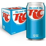 RC Cola Soda Pop, 12 fl oz, 24 Pack Cans