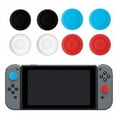 thumbnail image 1 of 6 Pcs Silicone Thumbstick Thumb Stick Grip Caps Cover for Nintend Switch Joy-Con Controller, 1 of 7