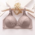 thumbnail image 2 of Uqiangy Breast Reduction Bra Longline Bras for Women Minimizer Bras for Women Full Coverage Tshirt Bras for Women Jelly Bras for Women Corset Tops Dark Gray 3XL, 2 of 9